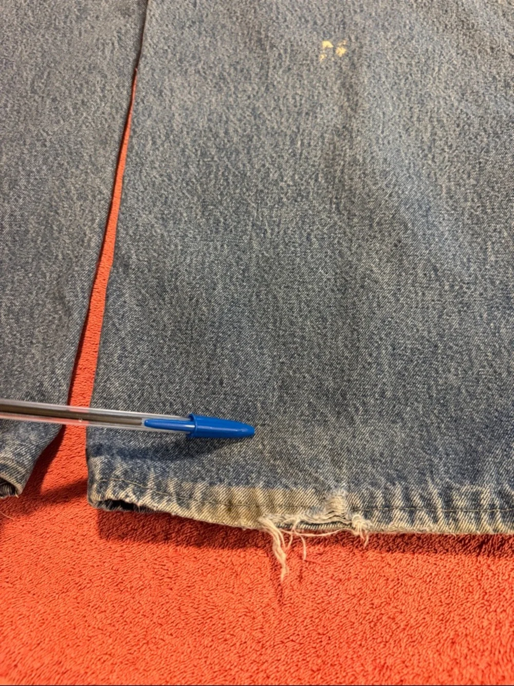 Carhartt Men's Relaxed Light Blue Denim Jeans - Picture 13 of 13